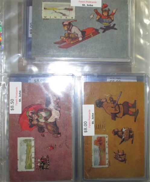 Teddy Bear Postcards II (Est $250-300)