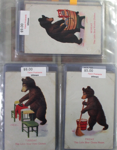 Teddy Bear Postcards II (Est $250-300)