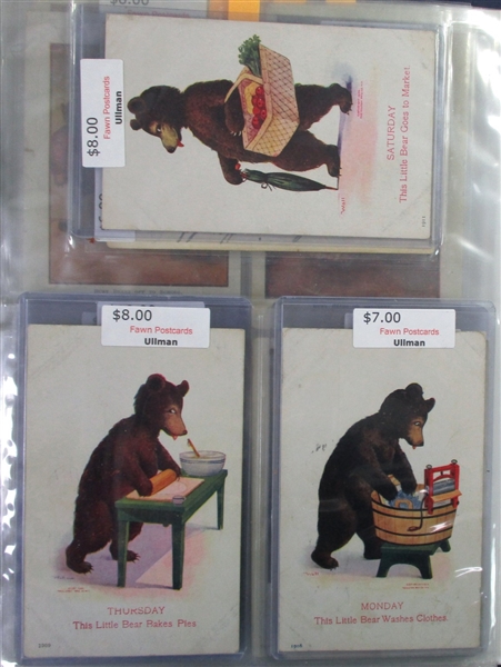Teddy Bear Postcards II (Est $250-300)