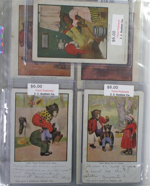Teddy Bear Postcards II (Est $250-300)