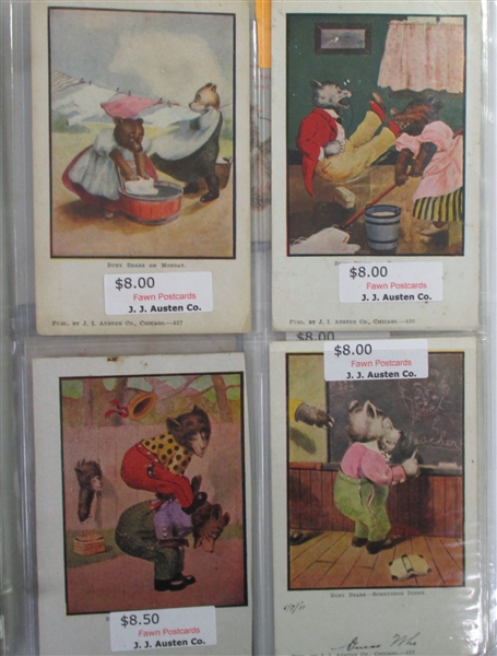 Teddy Bear Postcards II (Est $250-300)