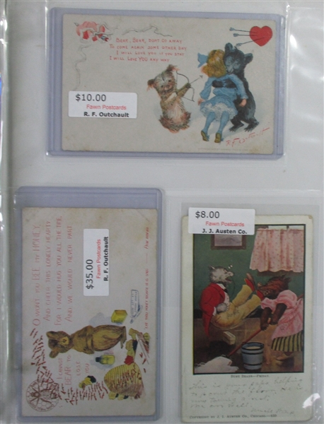 Teddy Bear Postcards II (Est $250-300)