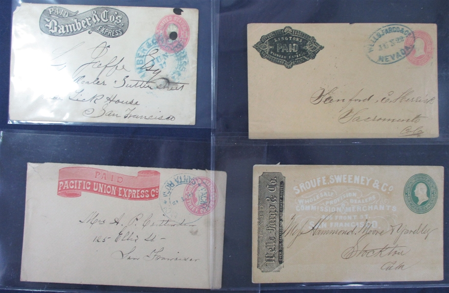 Wells Fargo and other Express Covers (Est $150-200)