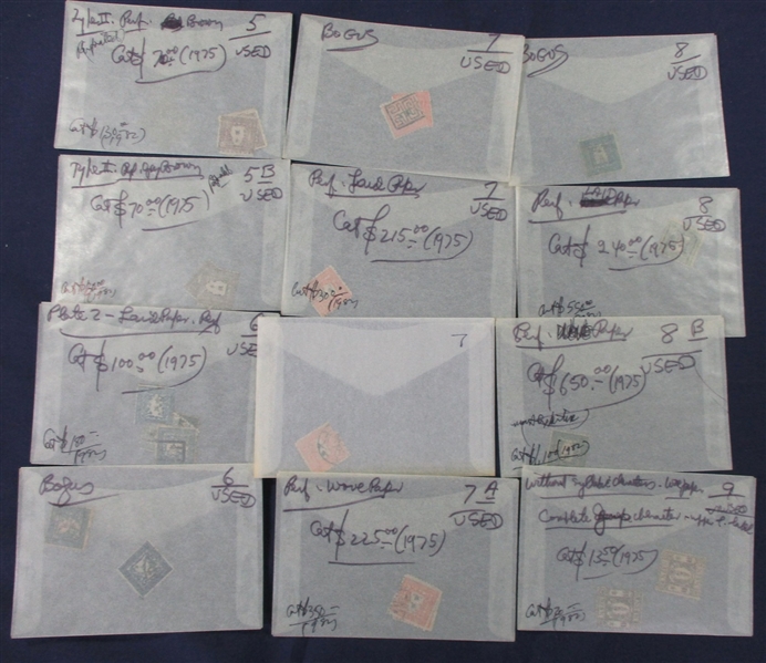 Japan - Large Accumulation in Glassines (Est $4000-5000)