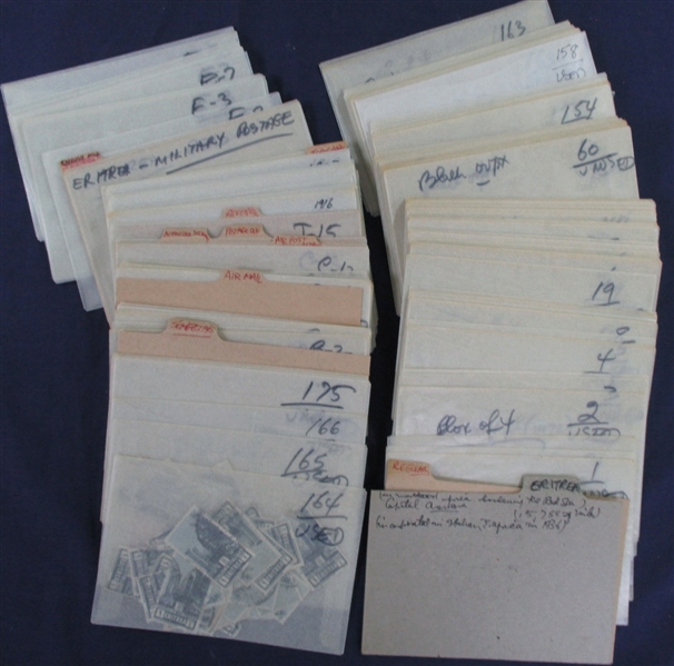 Eritrea Accumulation in Glassines (Est $200-250)
