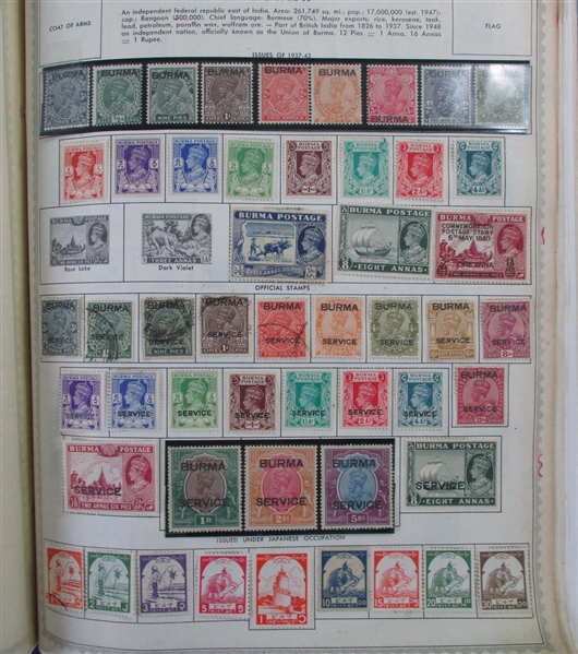 British in Minkus Global - A and B Countries (Est $450-600)