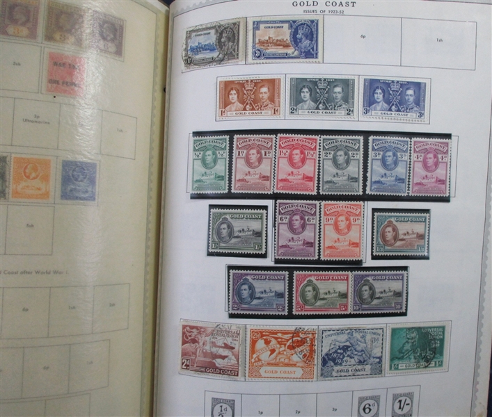 British in Minkus Global - Canada to Gold Coast Countries (Est $450-600)