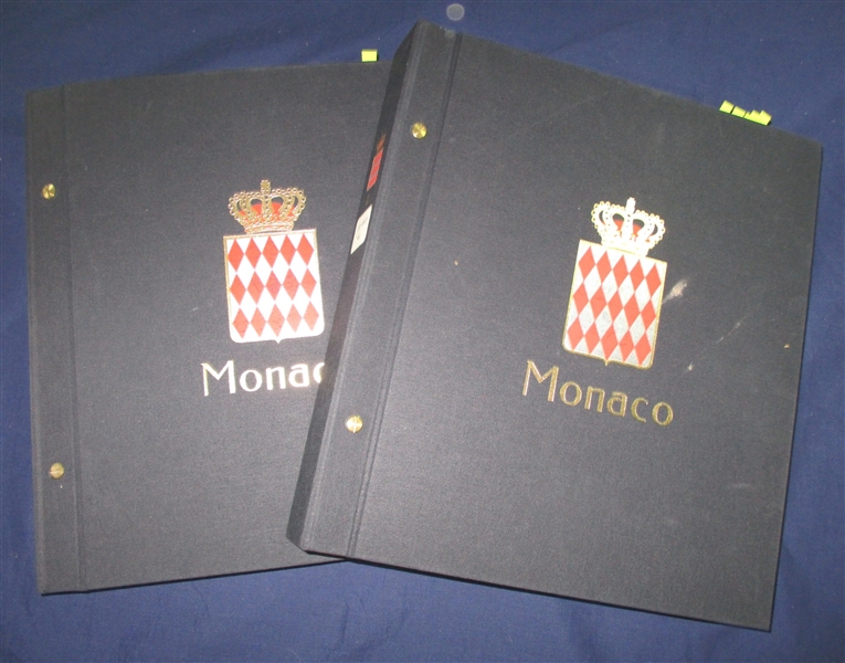 Monaco Collection in 2 Davo Albums (Est $1000-1500)