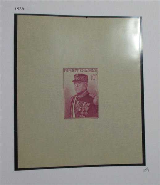 Monaco Collection in 2 Davo Albums (Est $1000-1500)