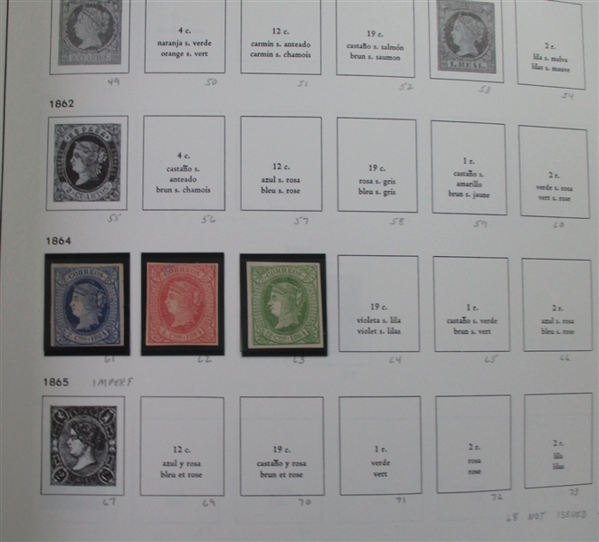 Spain Collection to 2000 in 3 Davo Albums  (Est $900-1200)