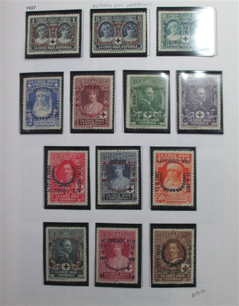Spain Collection to 2000 in 3 Davo Albums  (Est $900-1200)