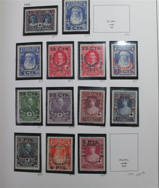 Spain Collection to 2000 in 3 Davo Albums  (Est $900-1200)