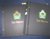 San Marino Collection to 1999 in 2 Davo Albums (Est $700-800)