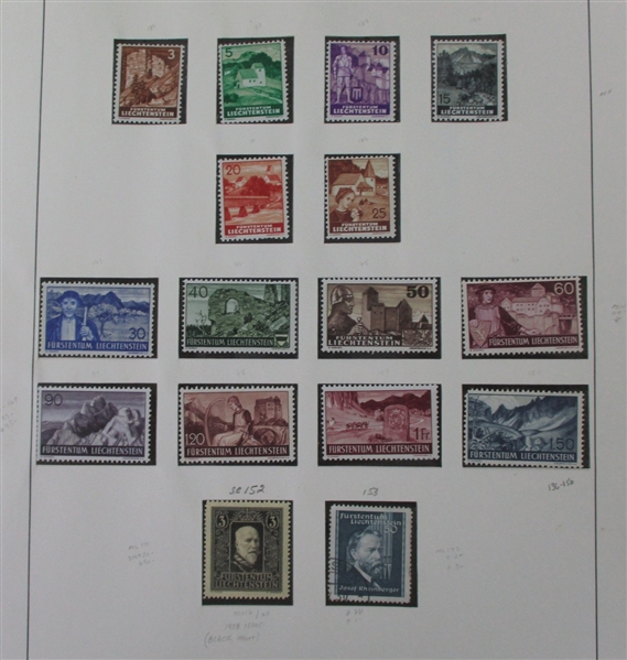Liechtenstein Strong Collection to 1999 (Est $900-1100)