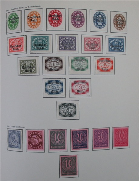 Germany Post WWI Weimar Period Collection and 1948-51 Historical Building Series Study (Est $300-$400)