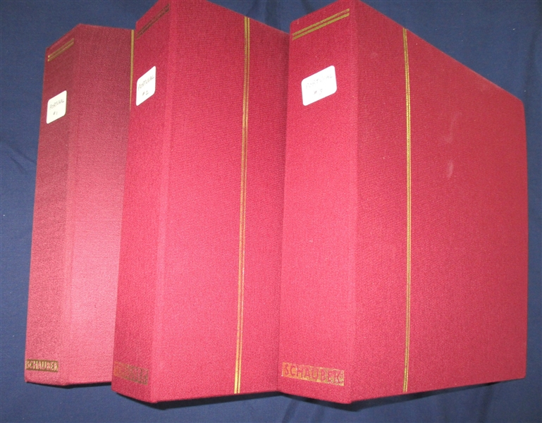 Portugal 3 Volume Collection in Davo Albums (Est $1800-2000)