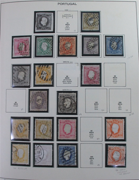 Portugal 3 Volume Collection in Davo Albums (Est $1800-2000)