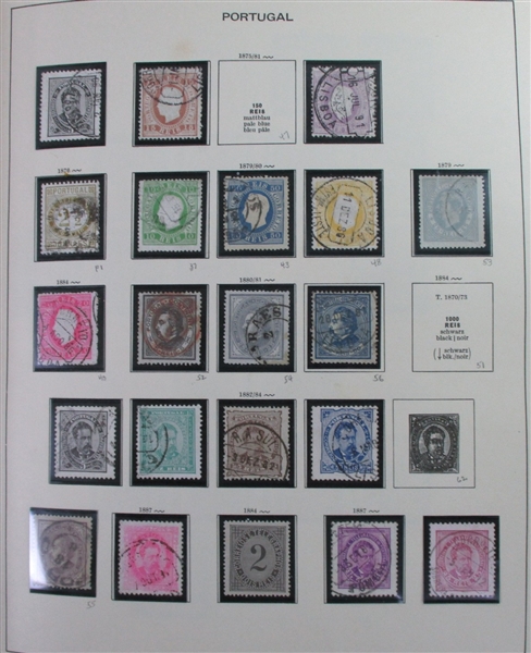 Portugal 3 Volume Collection in Davo Albums (Est $1800-2000)