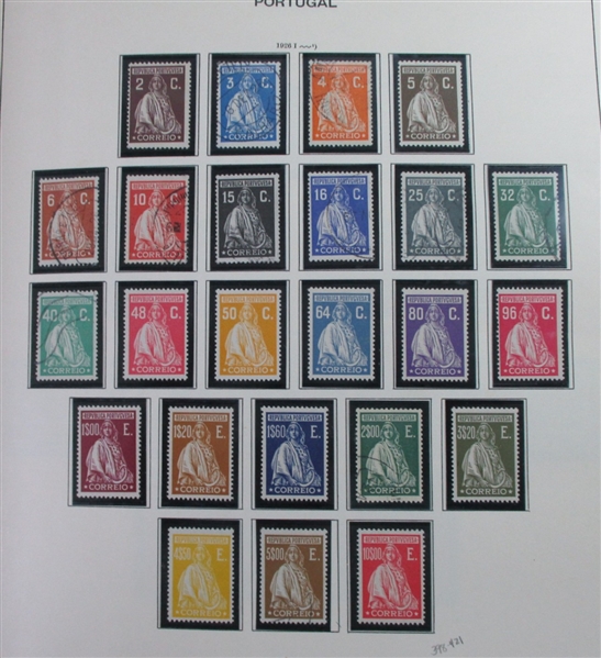 Portugal 3 Volume Collection in Davo Albums (Est $1800-2000)