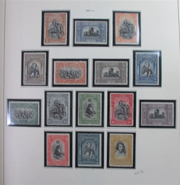 Portugal 3 Volume Collection in Davo Albums (Est $1800-2000)