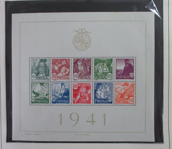 Portugal 3 Volume Collection in Davo Albums (Est $1800-2000)
