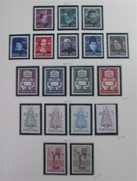 Portugal 3 Volume Collection in Davo Albums (Est $1800-2000)
