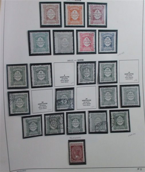 Portugal 3 Volume Collection in Davo Albums (Est $1800-2000)