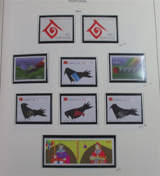 Portugal 3 Volume Collection in Davo Albums (Est $1800-2000)