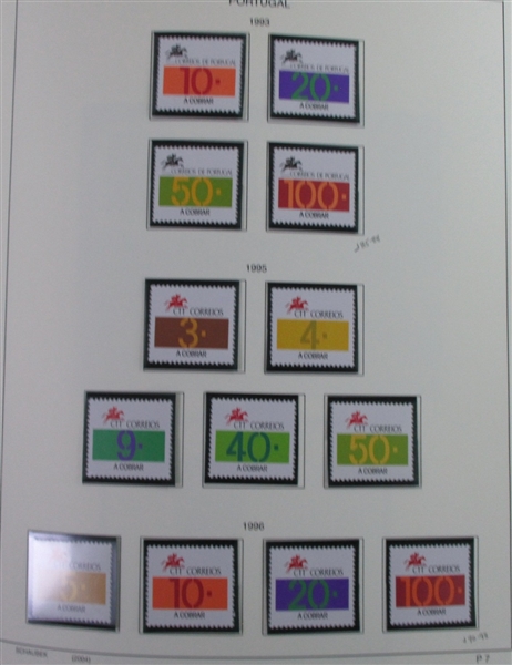 Portugal 3 Volume Collection in Davo Albums (Est $1800-2000)