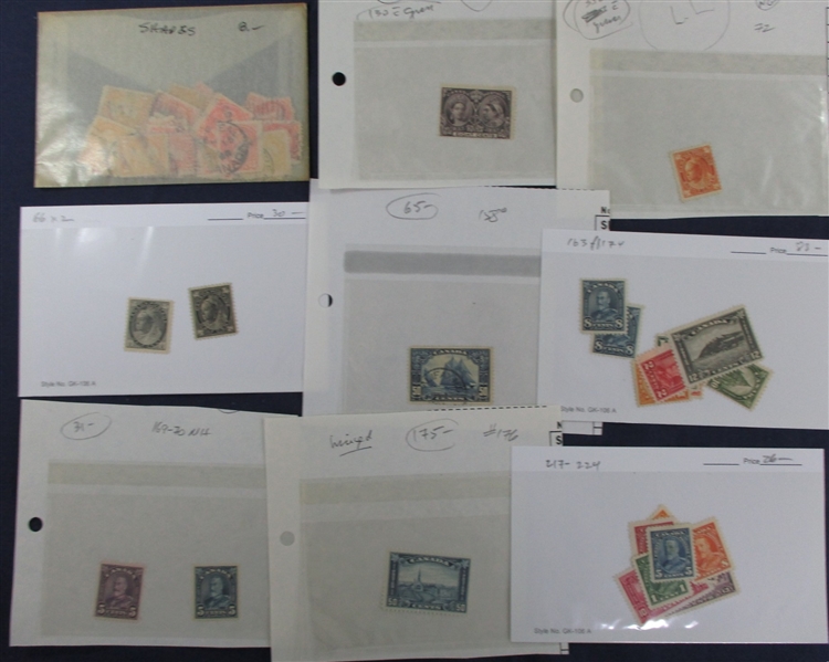 Canada Accumulation, Mostly Pre-1940 (Est $300-400) 