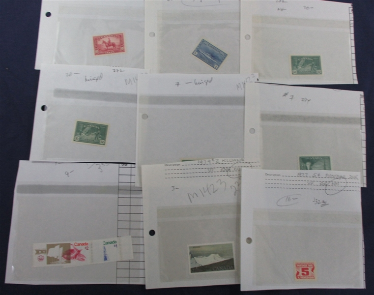 Canada Accumulation, Mostly Pre-1940 (Est $300-400) 