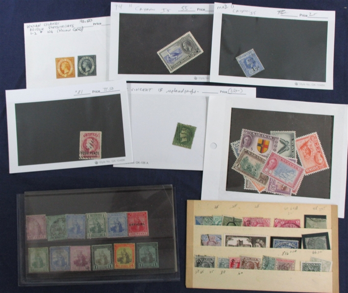 British Accumulation on Dealer Cards (Est $300-400)
