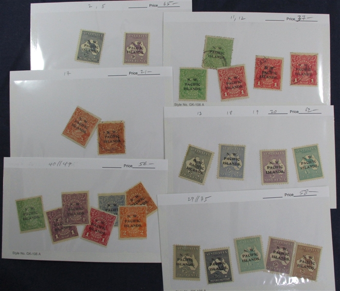 British Accumulation on Dealer Cards (Est $300-400)