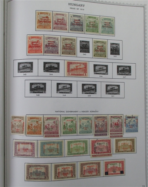 Hungary Collection in 22 Binders, plus More! (Est $300-500)