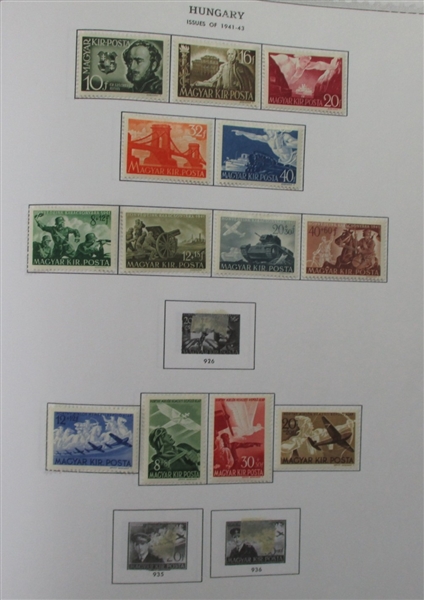 Hungary Collection in 22 Binders, plus More! (Est $300-500)