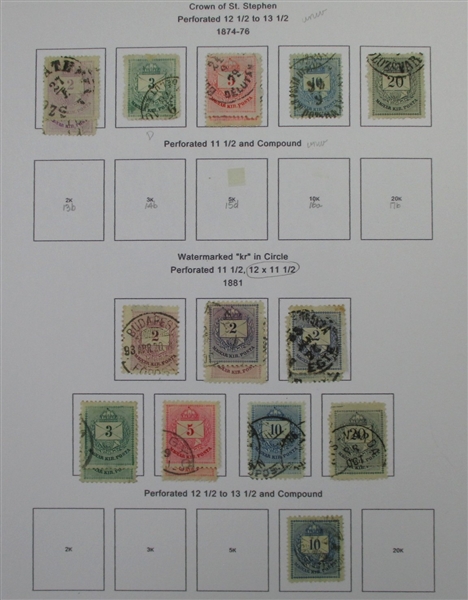 Hungary Collection in 22 Binders, plus More! (Est $300-500)