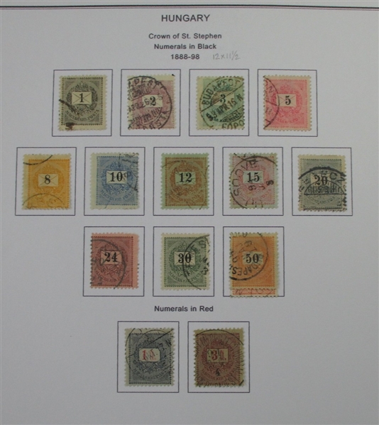 Hungary Collection in 22 Binders, plus More! (Est $300-500)