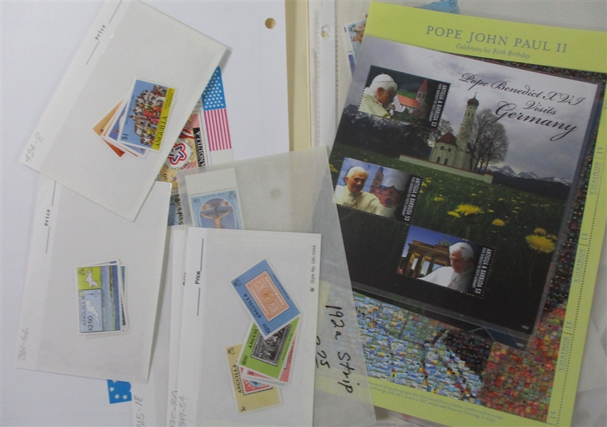 Small Foreign Collections in Large Box (Est $500-800)