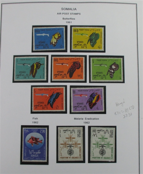 Small Foreign Collections in Large Box (Est $500-800)