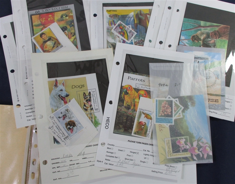 Small Foreign Collections in Large Box (Est $500-800)