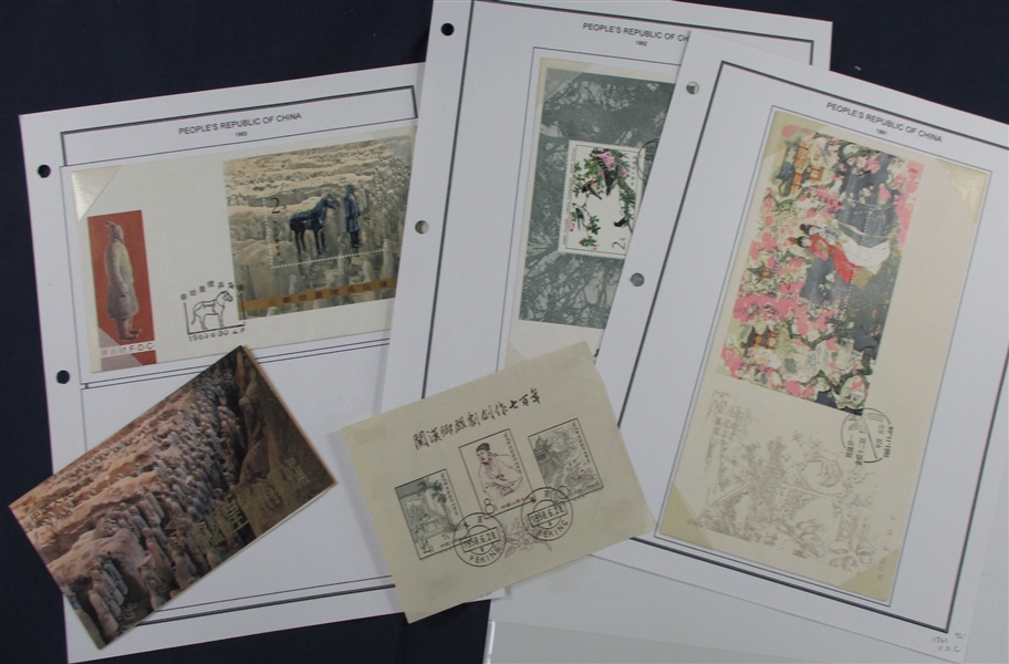 Peoples Republic of China Stamps and Covers, Mostly Modern (Est $300-400)