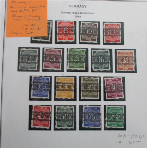 German States and More! (Est $600-900)