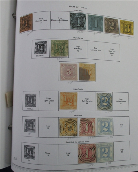 German States and More! (Est $600-900)