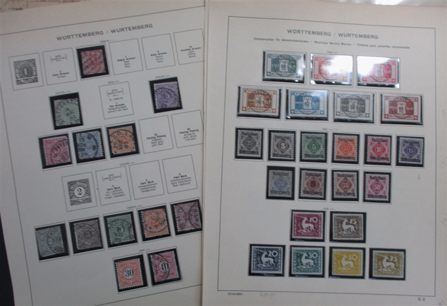 German States and More! (Est $600-900)