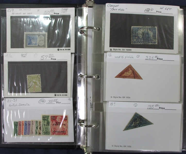 Dealer Better Items on Dealer 102 Sales Cards (Est $750-1000)