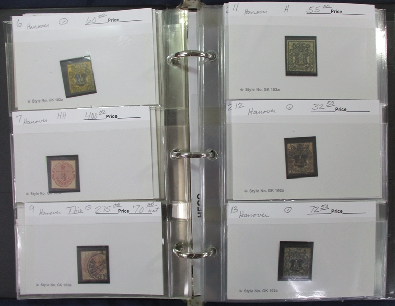 Dealer Better Items on Dealer 102 Sales Cards (Est $750-1000)