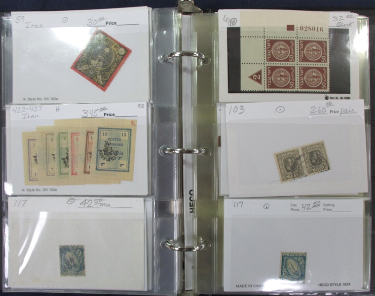 Dealer Better Items on Dealer 102 Sales Cards (Est $750-1000)