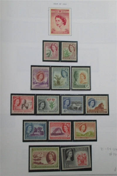 British Africa Colonies and Independents (Est $150-200)