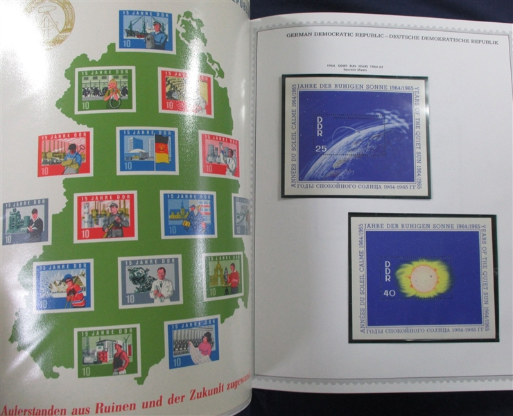 GDR / DDR Collection of Stamps and Covers (Est $500-600)