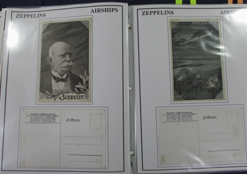 Zeppelin and Airships Topical Collection (Est $300-400)